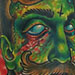 Victorian Gentleman Zombie! Tattoo Design Thumbnail